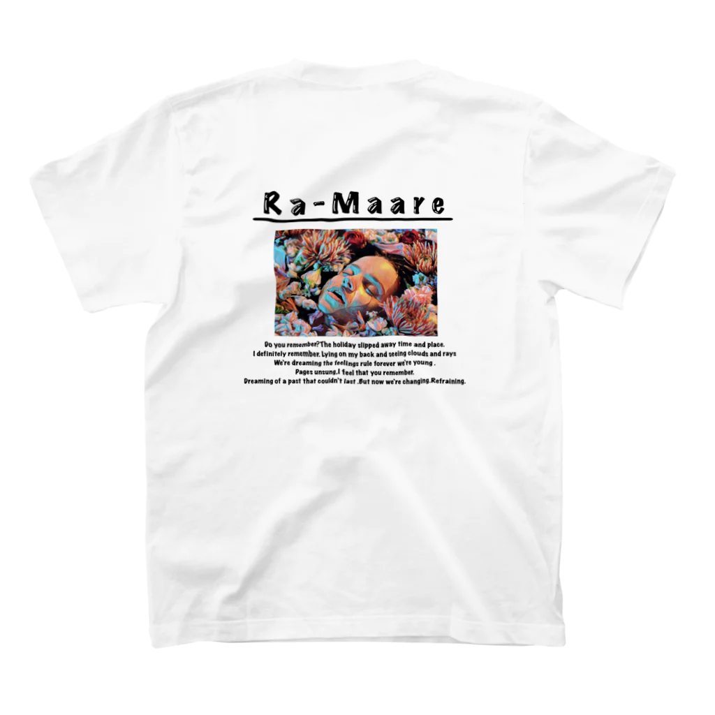 Ra-MareのBad blood スタンダードTシャツの裏面