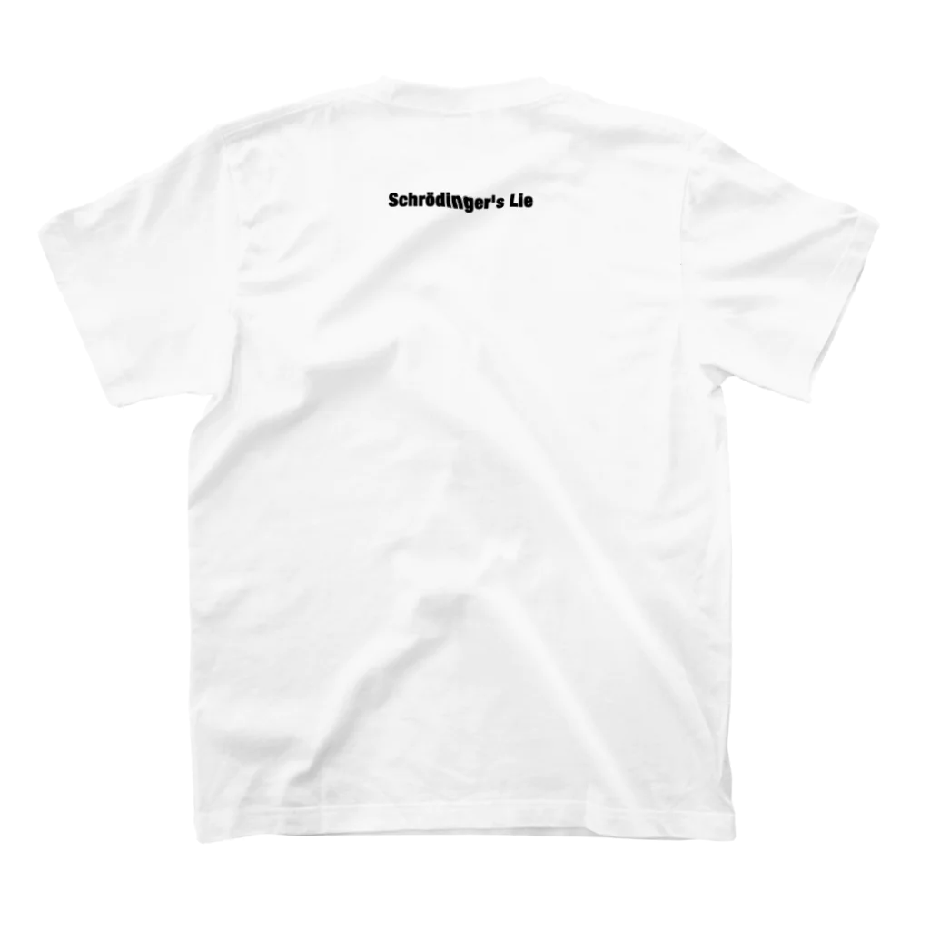 シュレディンガーの嘘のR&R RIOT 両面プリント Regular Fit T-Shirtの裏面