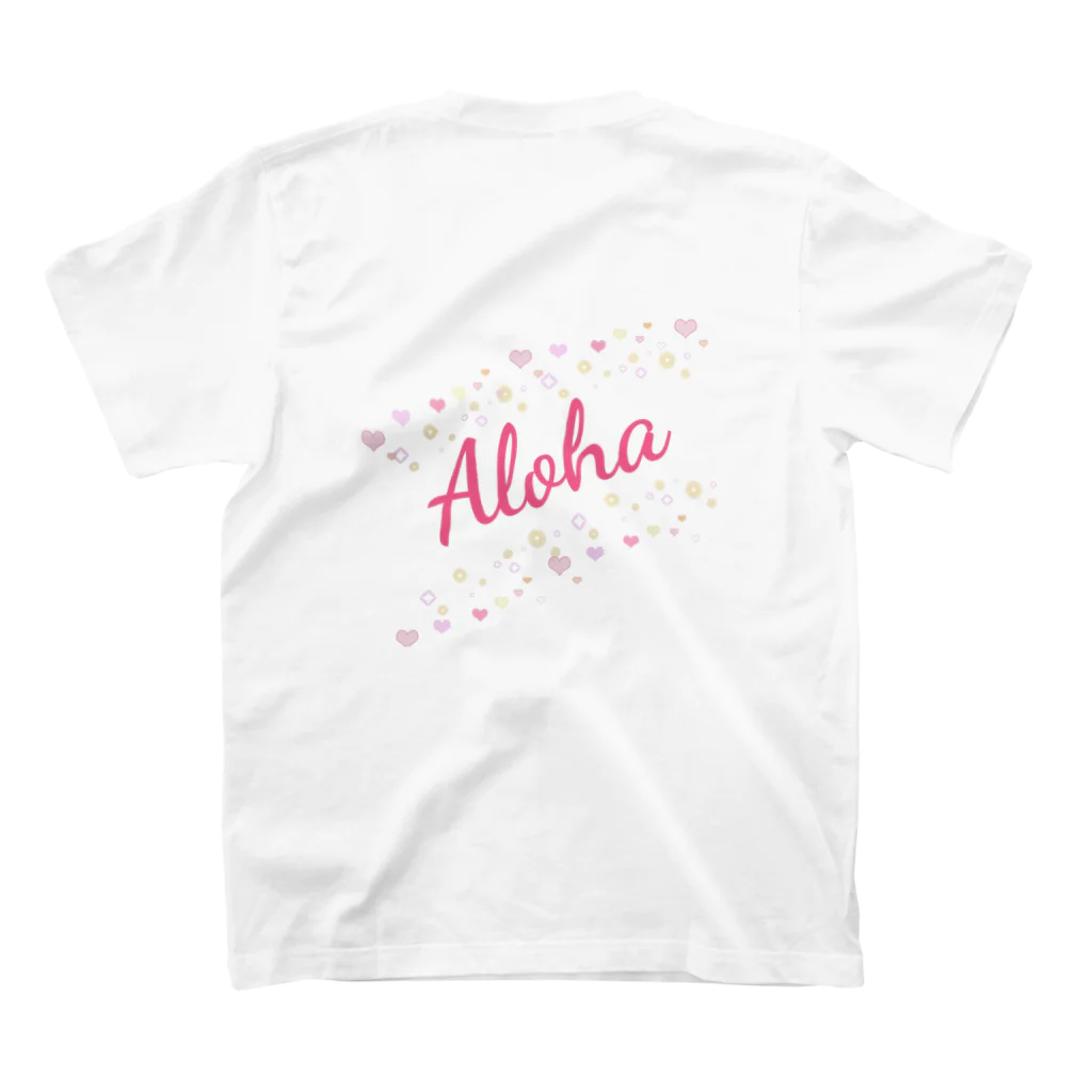 a♡のAloha スタンダードTシャツの裏面