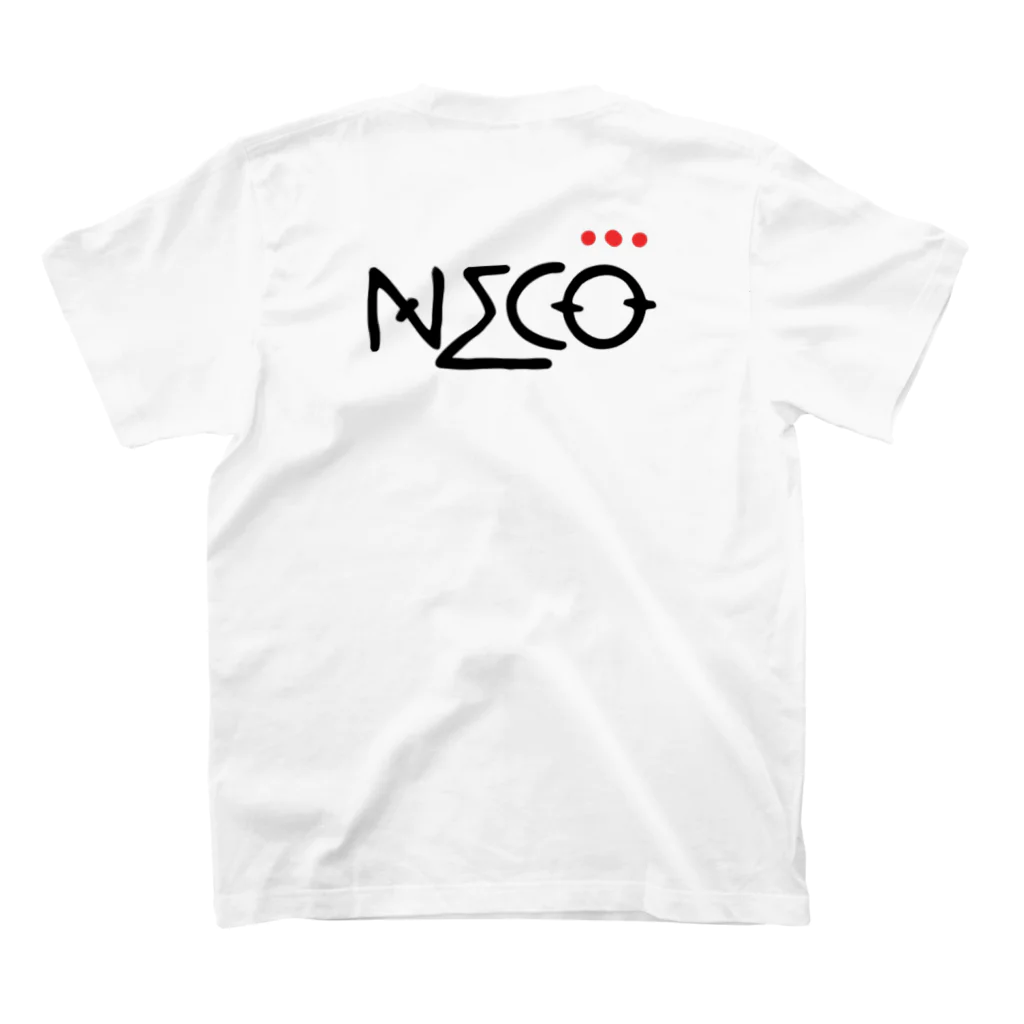 Kuro*s BrandのNECO Regular Fit T-Shirtの裏面