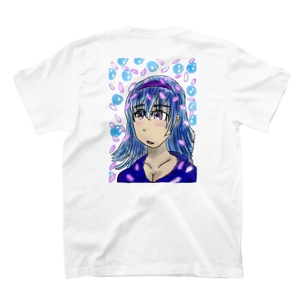 AkironBoy's_Shopの淡い少女 スタンダードTシャツの裏面