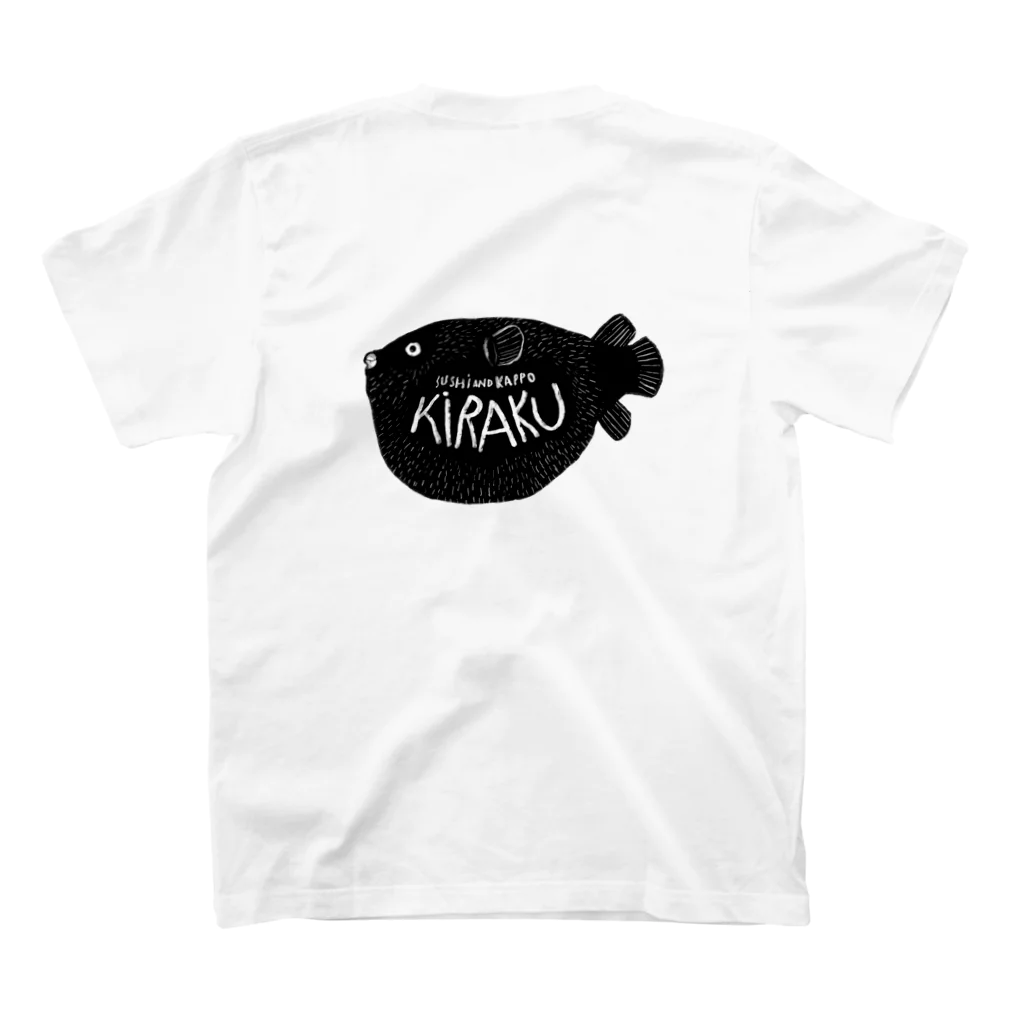 Chie KamiyaのFuguT バックプリント Regular Fit T-Shirtの裏面