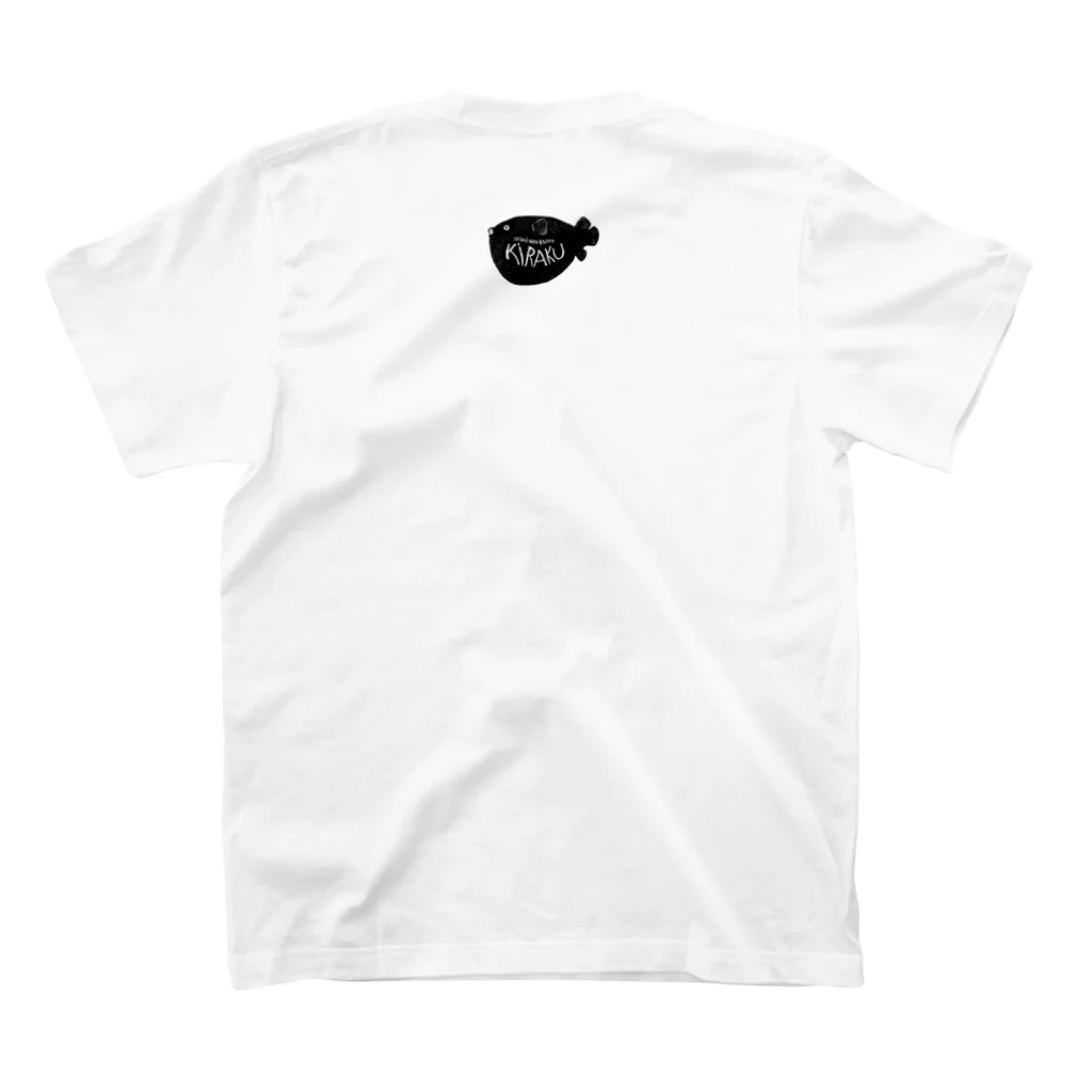 Chie KamiyaのFuguT 裏襟ワンポイント Regular Fit T-Shirtの裏面