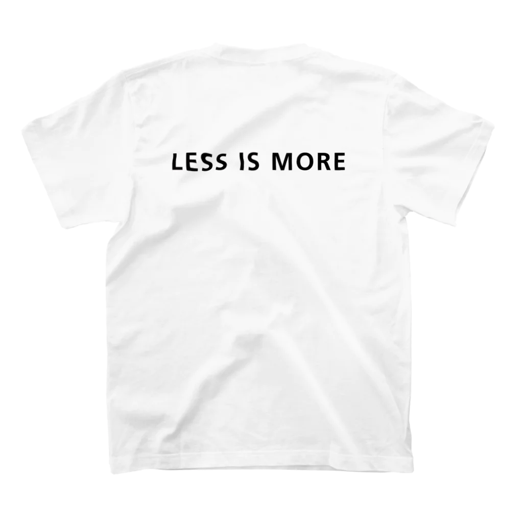 Bulanco inc.のLESS IS MORE スタンダードTシャツの裏面