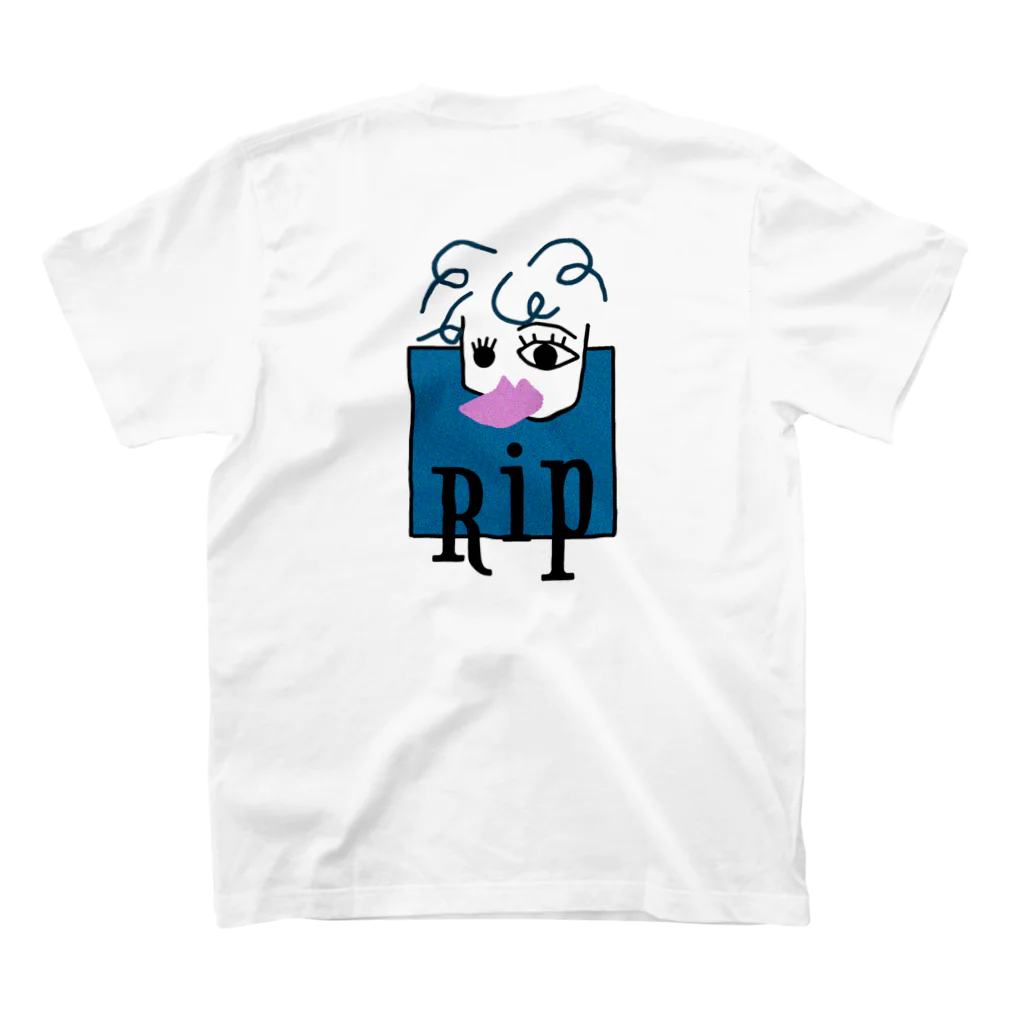 ヘンテコTのRip ピソカ　return‘s🌀 スタンダードTシャツの裏面