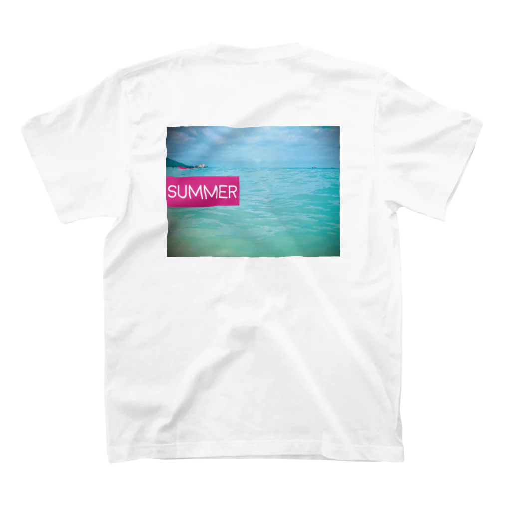 HOASEASONのsummer ~summer-TEE~ スタンダードTシャツの裏面