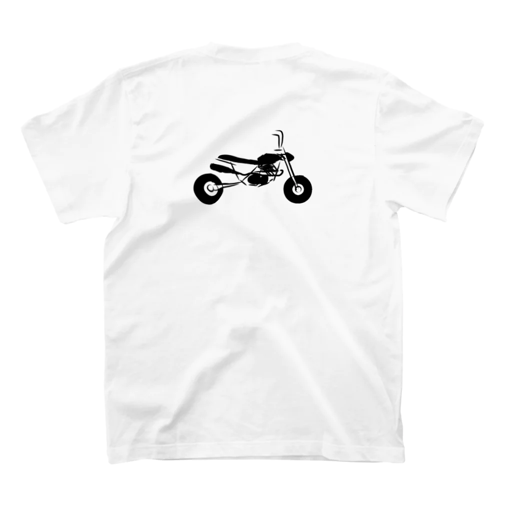 ハムSHOPのバイクに乗ろう！ Regular Fit T-Shirtの裏面