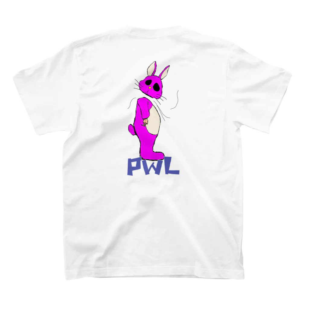 PWL-raysのPWL girls#2  スタンダードTシャツの裏面