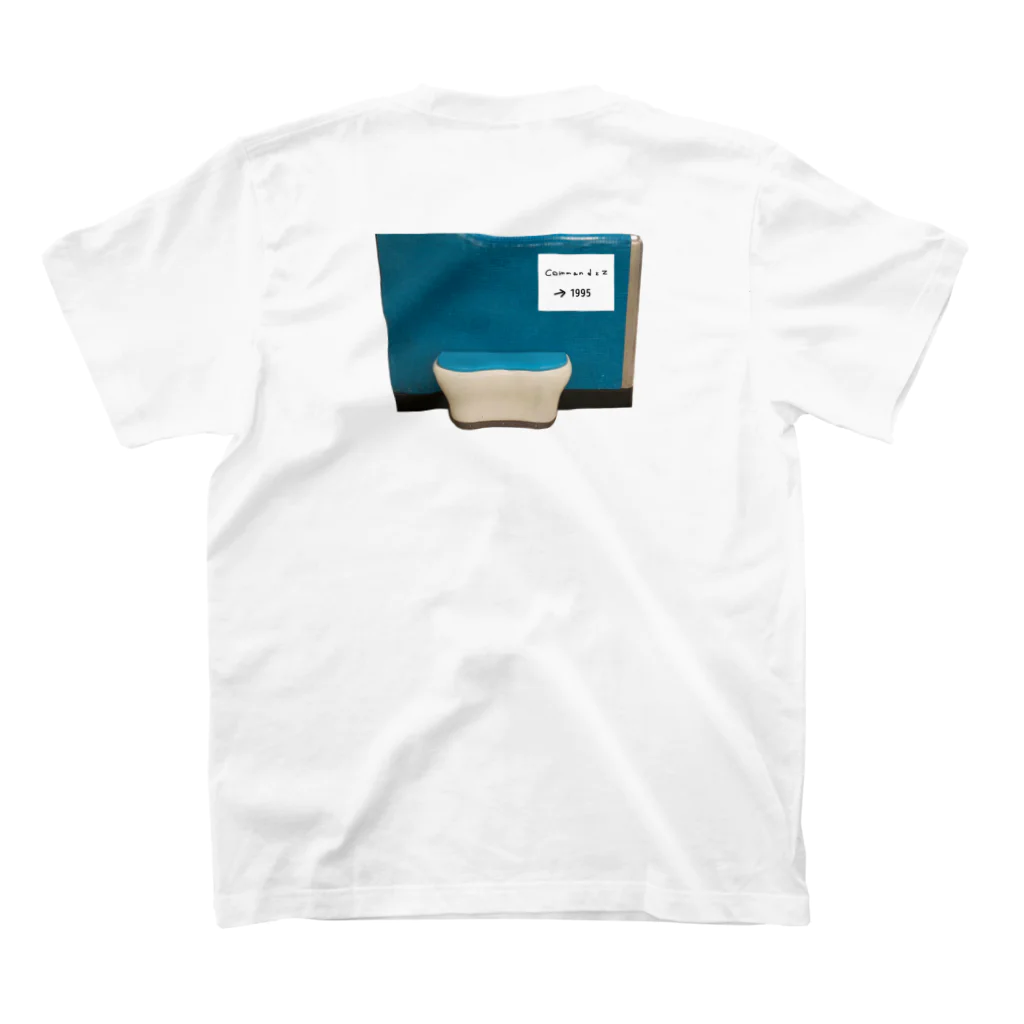 多分こけしのCommand+Z スタンダードTシャツの裏面