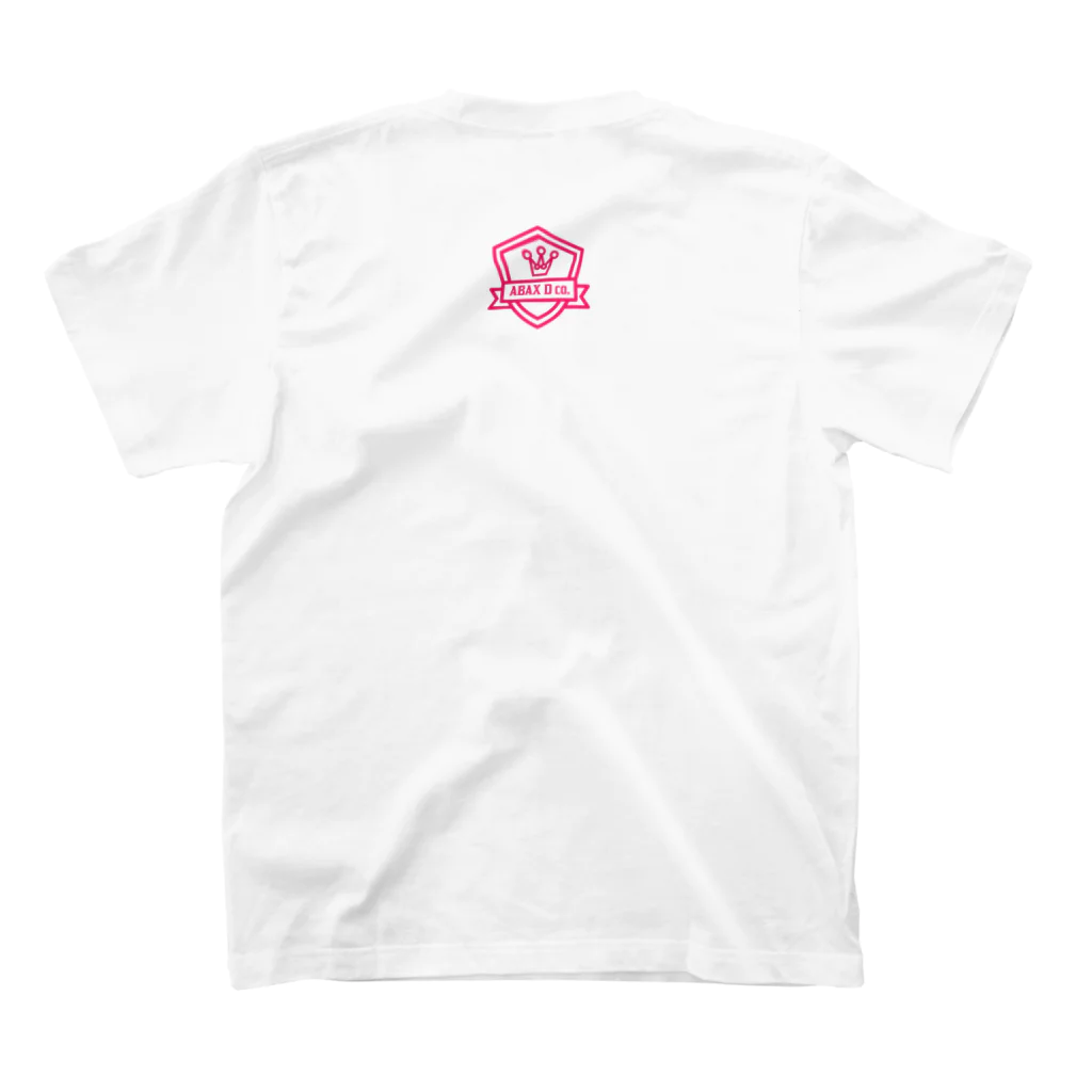 ABAX DIAMOND co.のABAX DIAMOND co. 丸型cute柄 Regular Fit T-Shirtの裏面