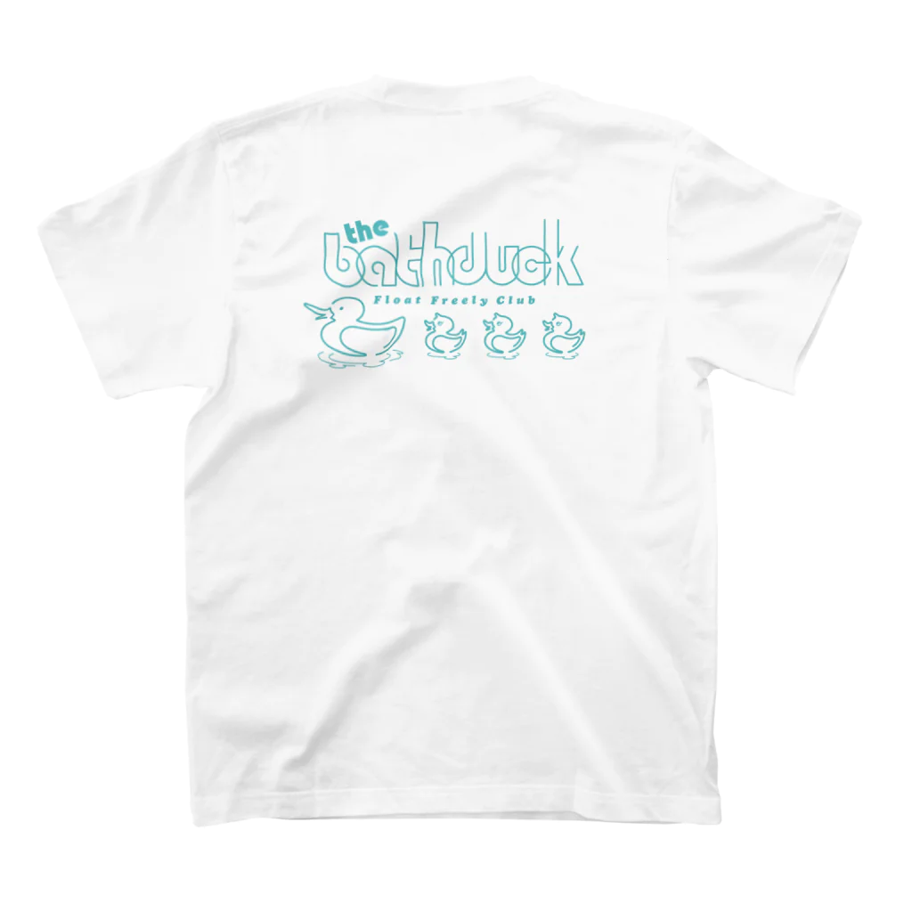 The Bath Duck Float Freely ClubのTHE BATH DUCK FFC S/S Tee Ver-003 スタンダードTシャツの裏面