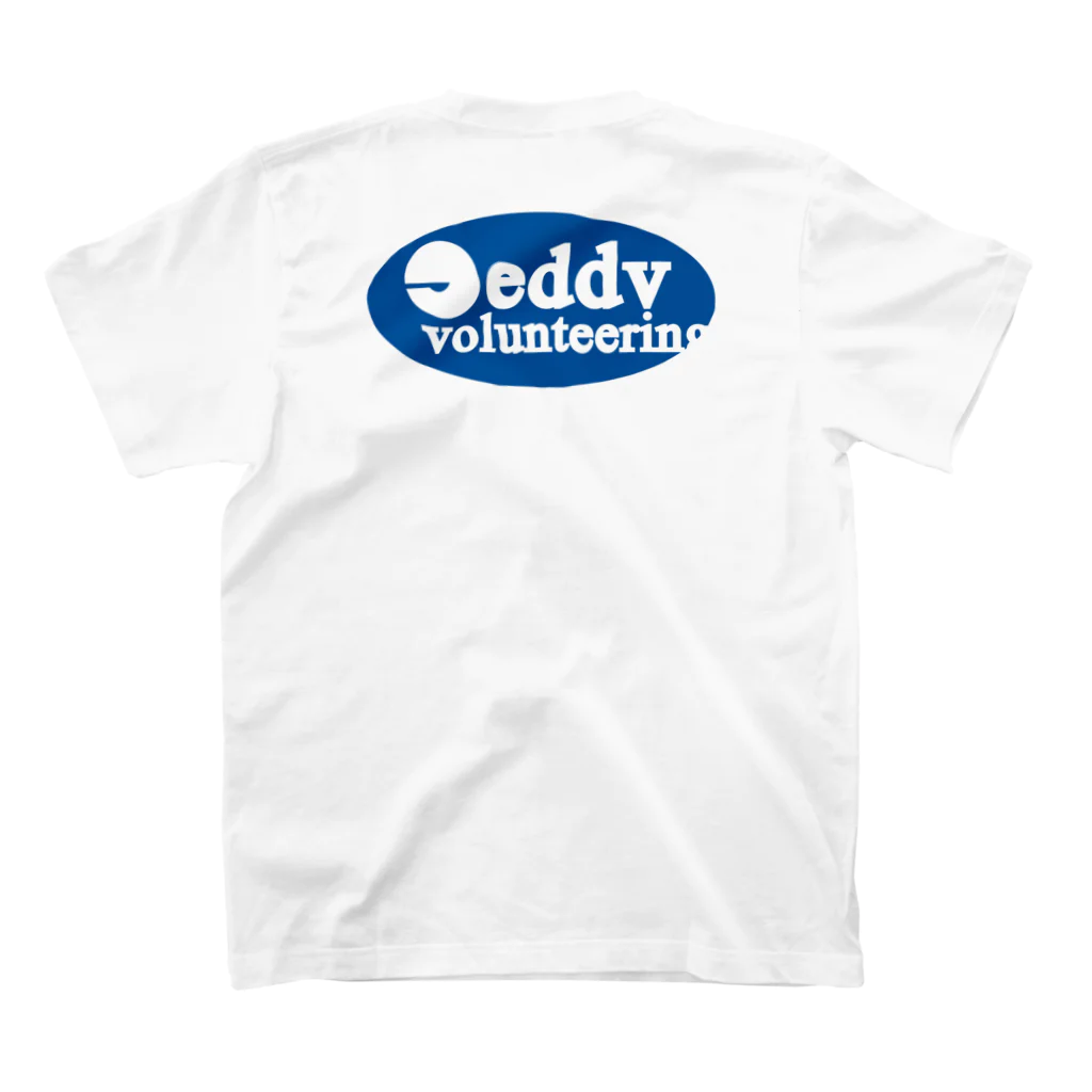 EDDYのeddy 非公式 tee スタンダードTシャツの裏面