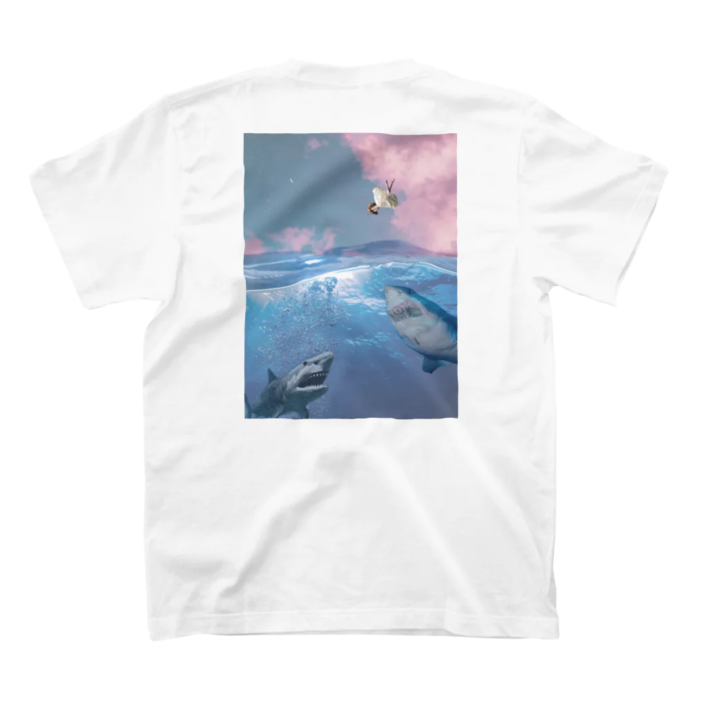 キムチのsummer🦈 スタンダードTシャツの裏面