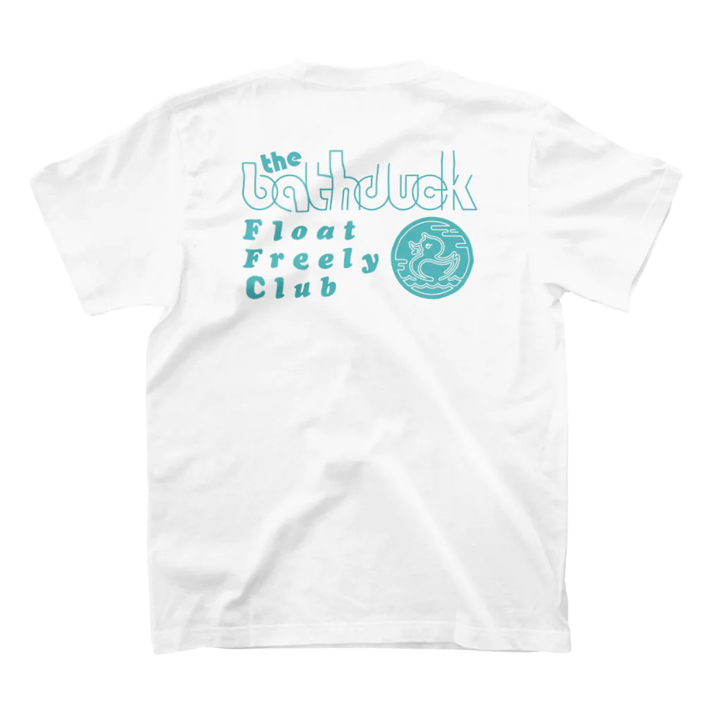 The Bath Duck Float Freely ClubのTHE BATH DUCK FFC S/S Tee Ver-005 スタンダードTシャツの裏面