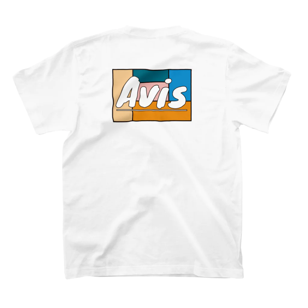 AvisのAvis スタンダードTシャツの裏面