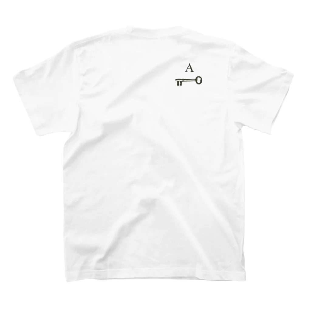 AJU*のQ3 スタンダードTシャツの裏面