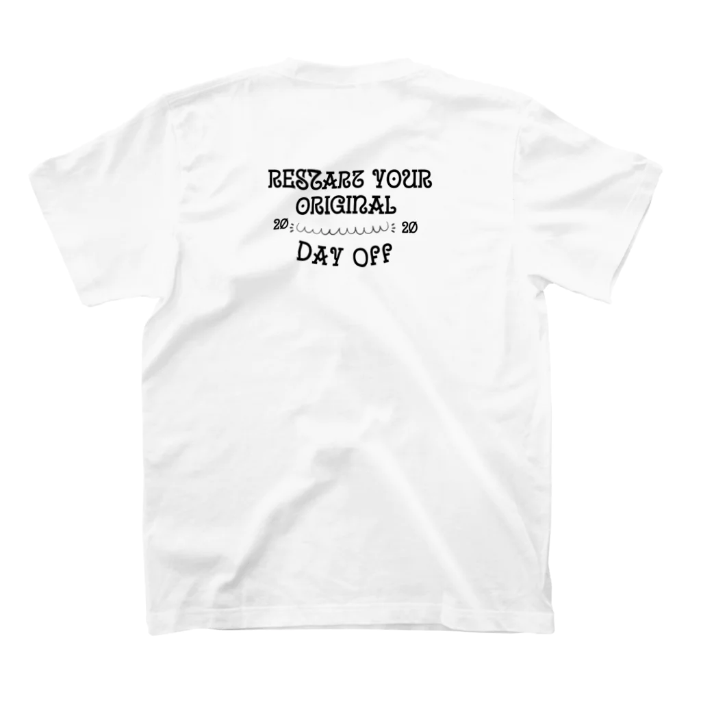 DAY_OFFのchill 🤍Tシャツ スタンダードTシャツの裏面