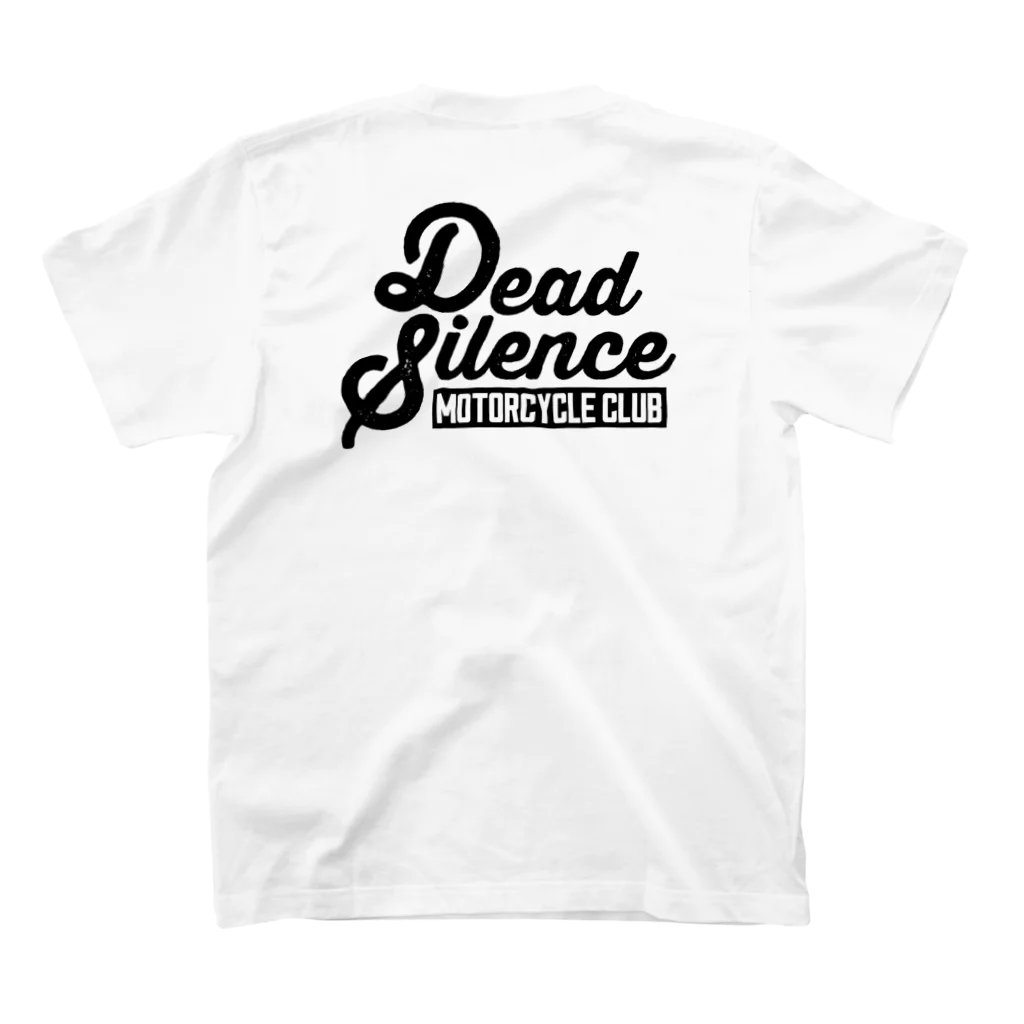 DEAD SILENCE MOTORCYCLE CLUBのDSMC Official 001 スタンダードTシャツの裏面