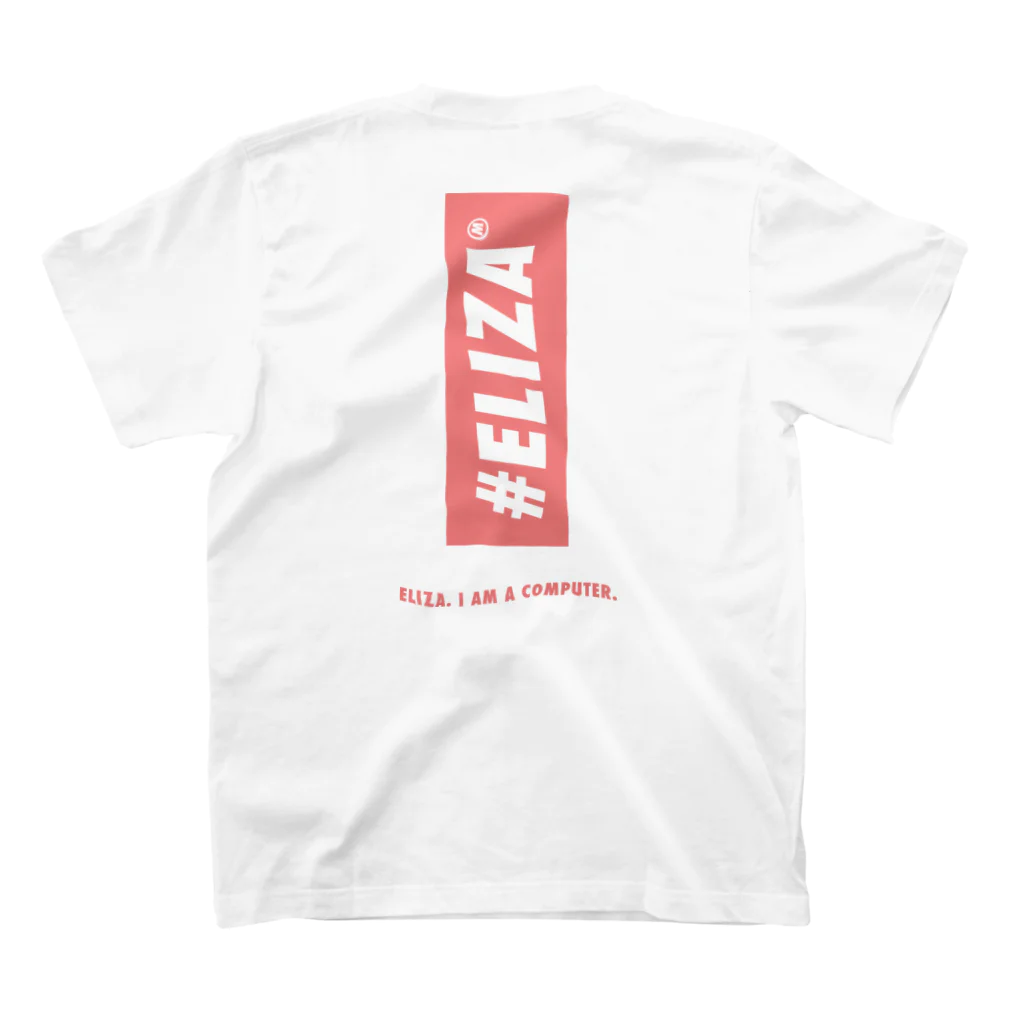 ELIZA COMPUTERのELIZA PINK Tシャツ スタンダードTシャツの裏面