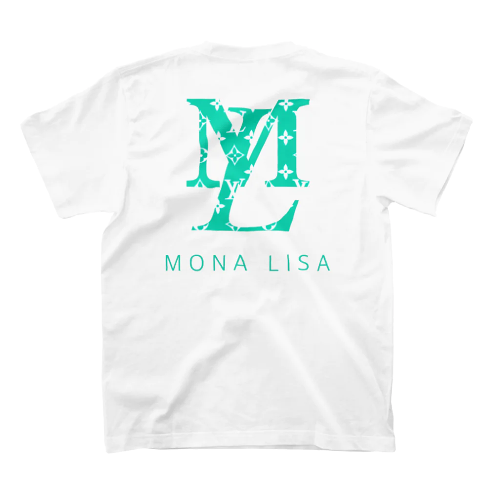 Elvis-MersonのMONALISA スタンダードTシャツの裏面