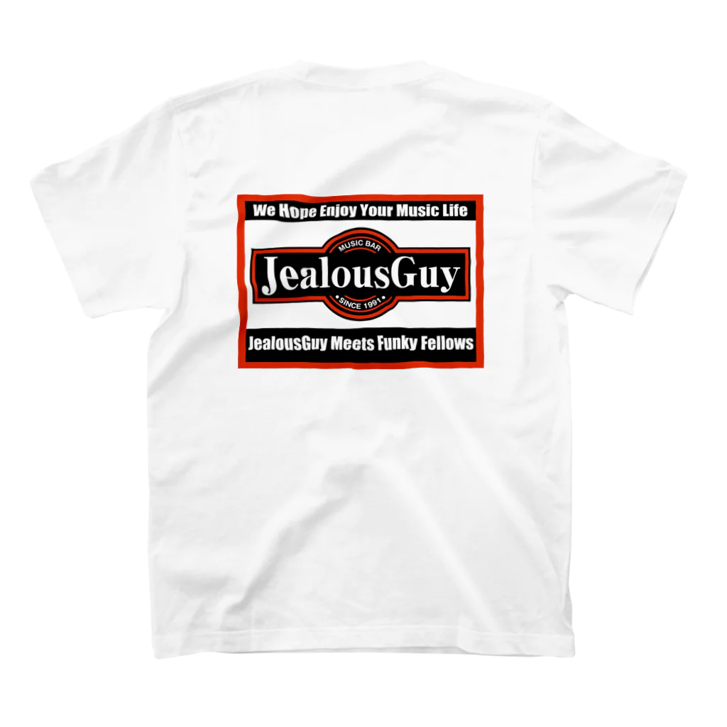 JealousGuyのMusic Life Tシャツ バックプリント Regular Fit T-Shirtの裏面