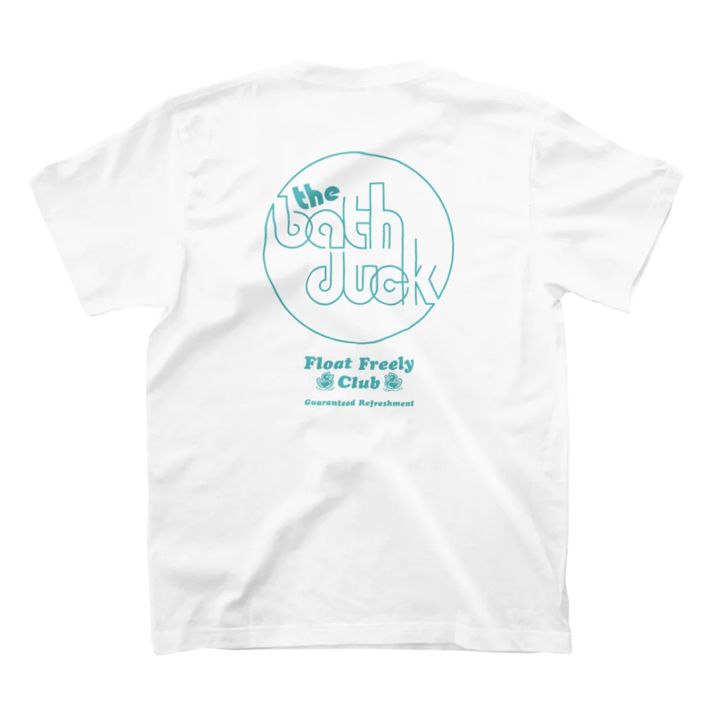 The Bath Duck Float Freely ClubのTHE BATH DUCK FFC S/S Tee Ver-006 スタンダードTシャツの裏面