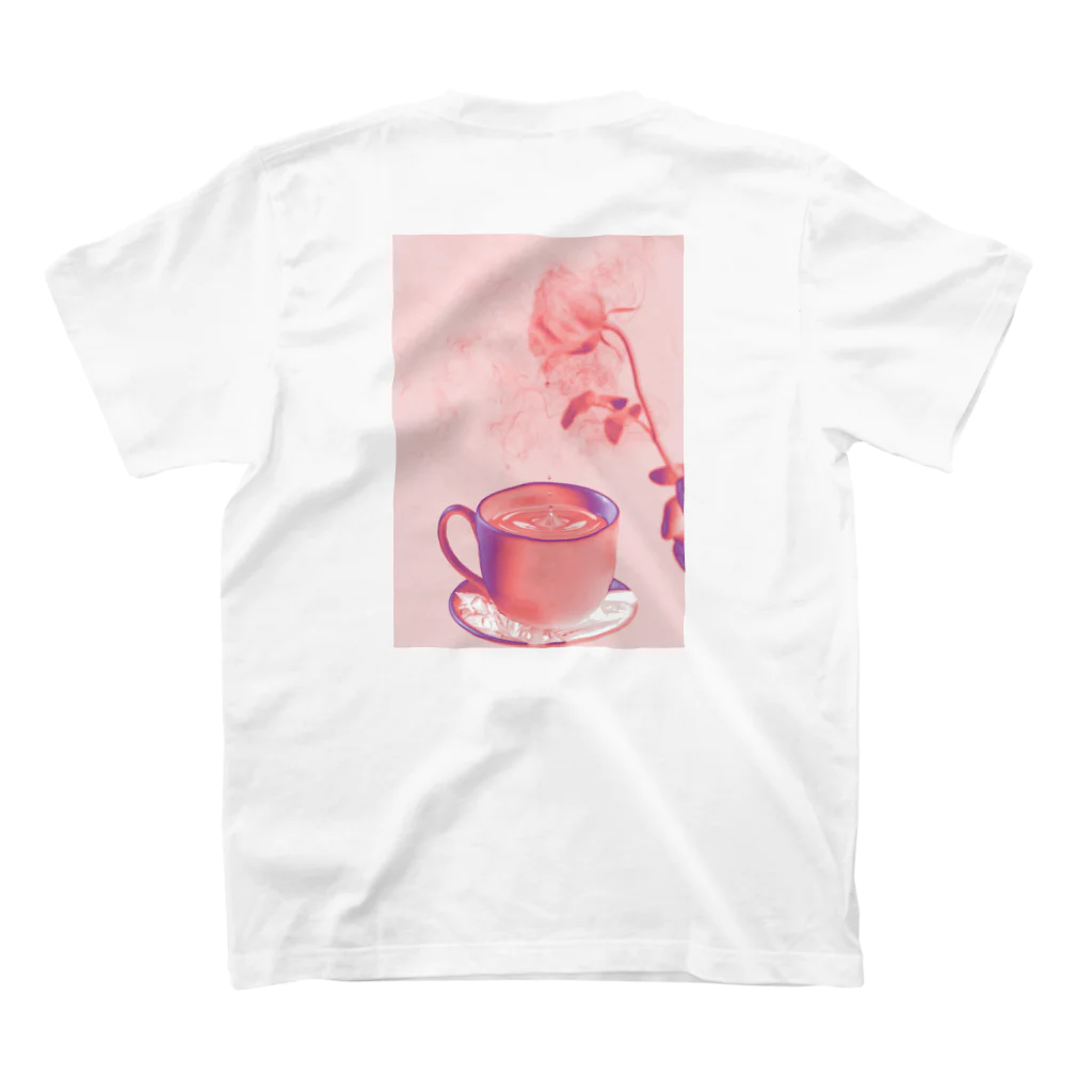 けんちゃあなあのrose drop スタンダードTシャツの裏面