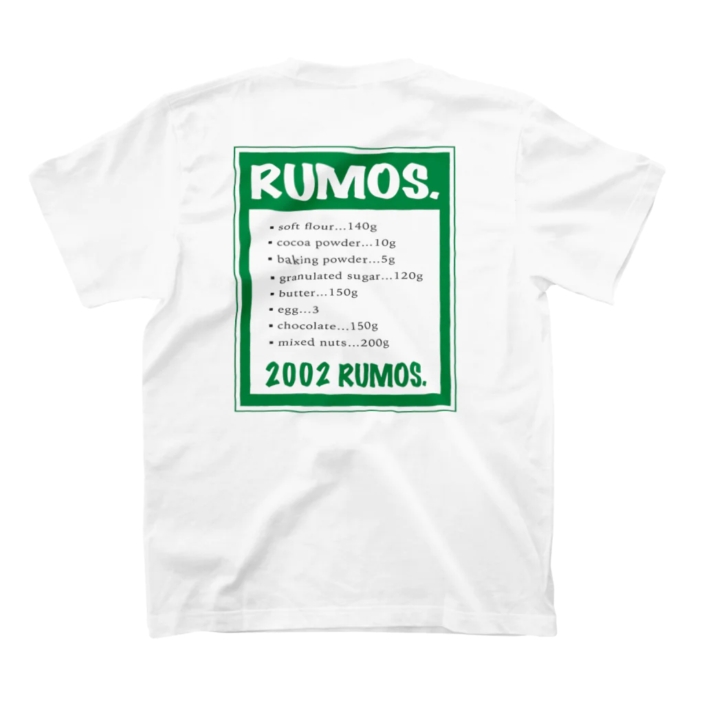 RUMOS.のRUMOS.バックプリントT スタンダードTシャツの裏面