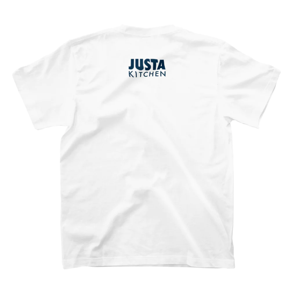 ジャスタキッチンのピタパンサンド『あんホイップ』 スタンダードTシャツの裏面