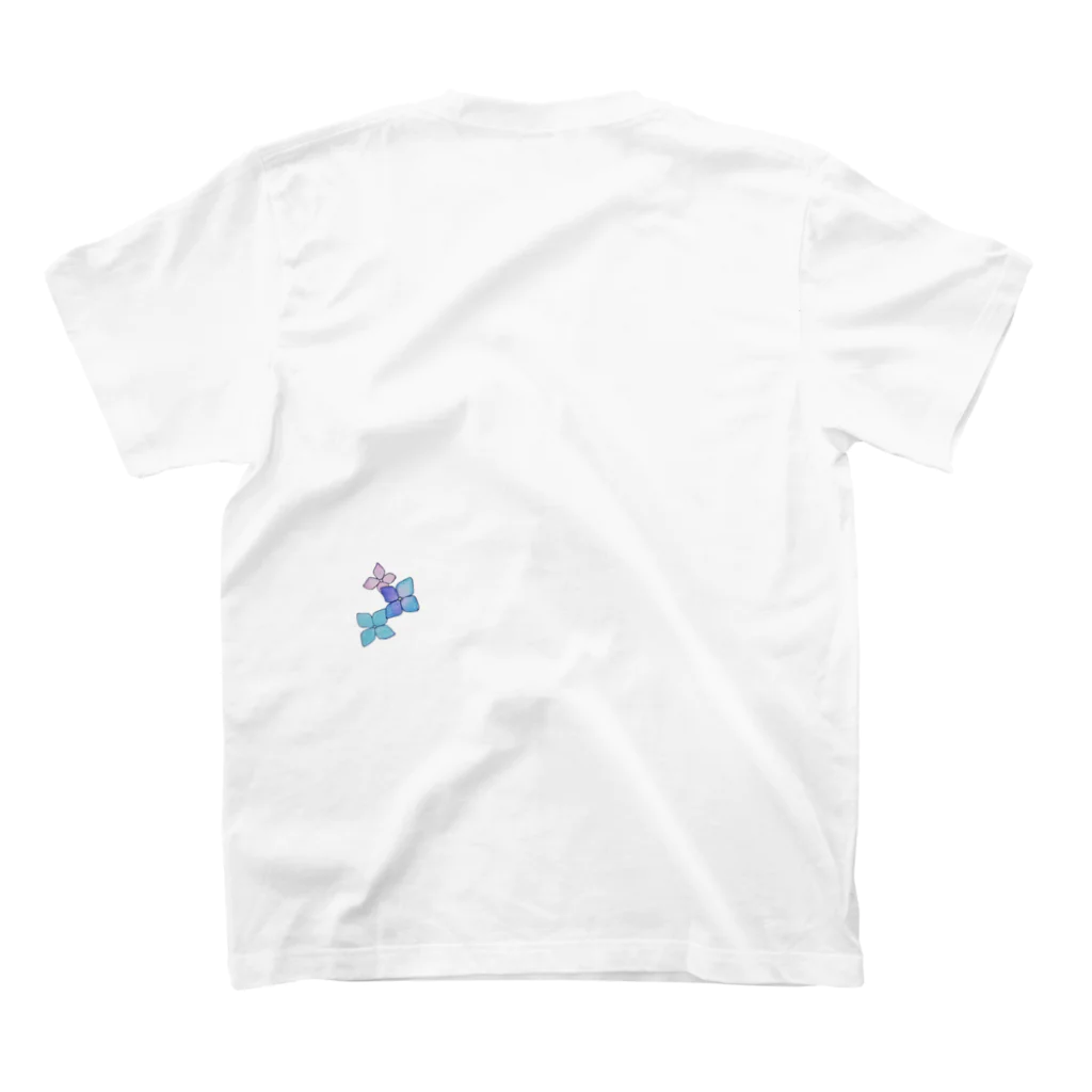 MAYUGENEKOpresentsのあじさい作り スタンダードTシャツの裏面