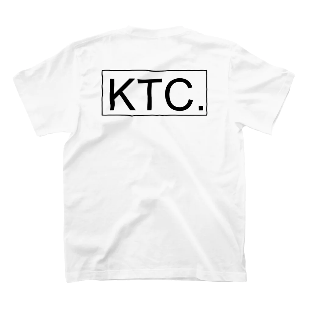 硬式テニスサークル【KTC】🎾のKTC スタンダードTシャツの裏面