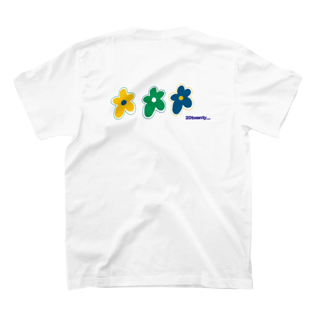 ellenteeのcolorfully flower-t Regular Fit T-Shirtの裏面