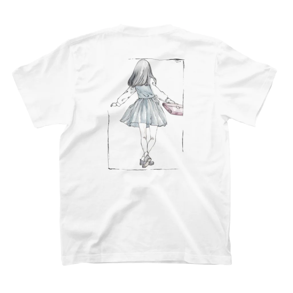 Zitora officialの《 学 》  soutai  スタンダードTシャツの裏面