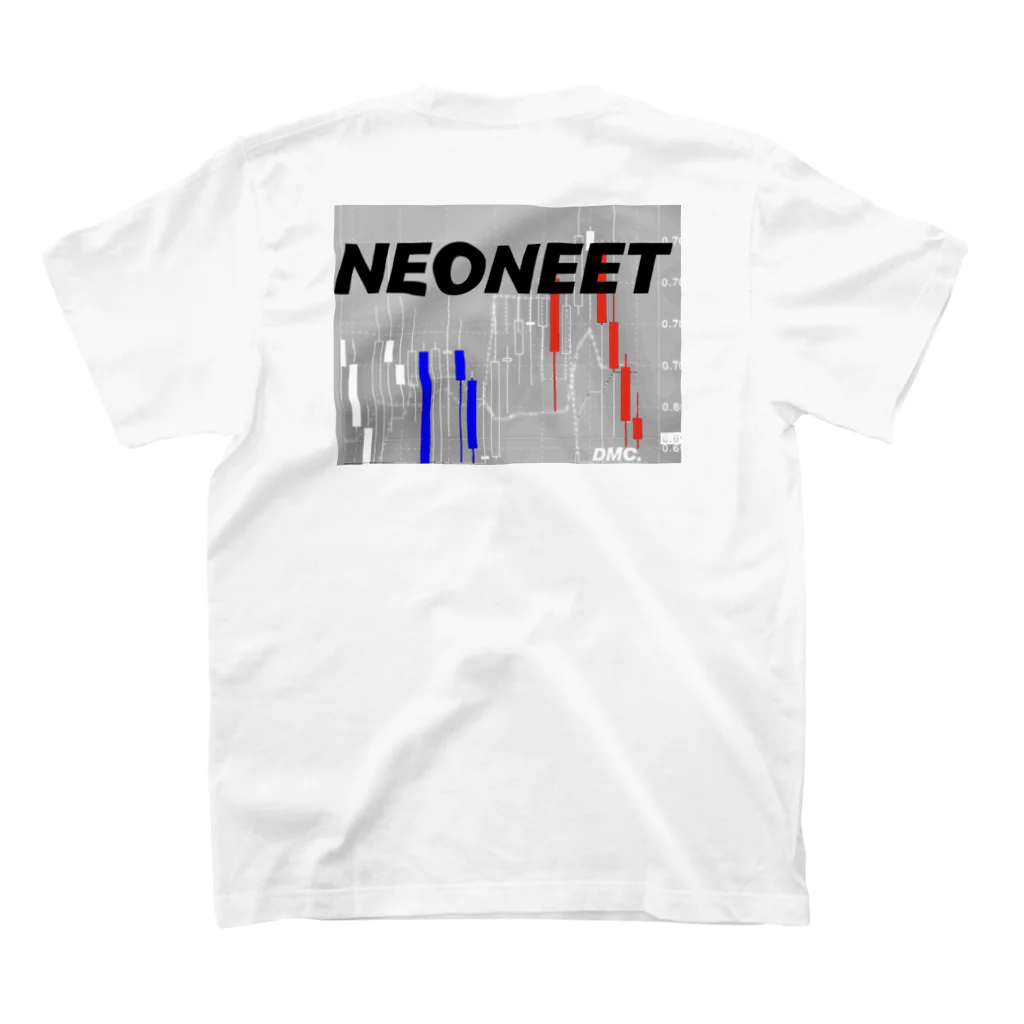 DREAM CREATORのNEONEET☆バックプリント Regular Fit T-Shirtの裏面