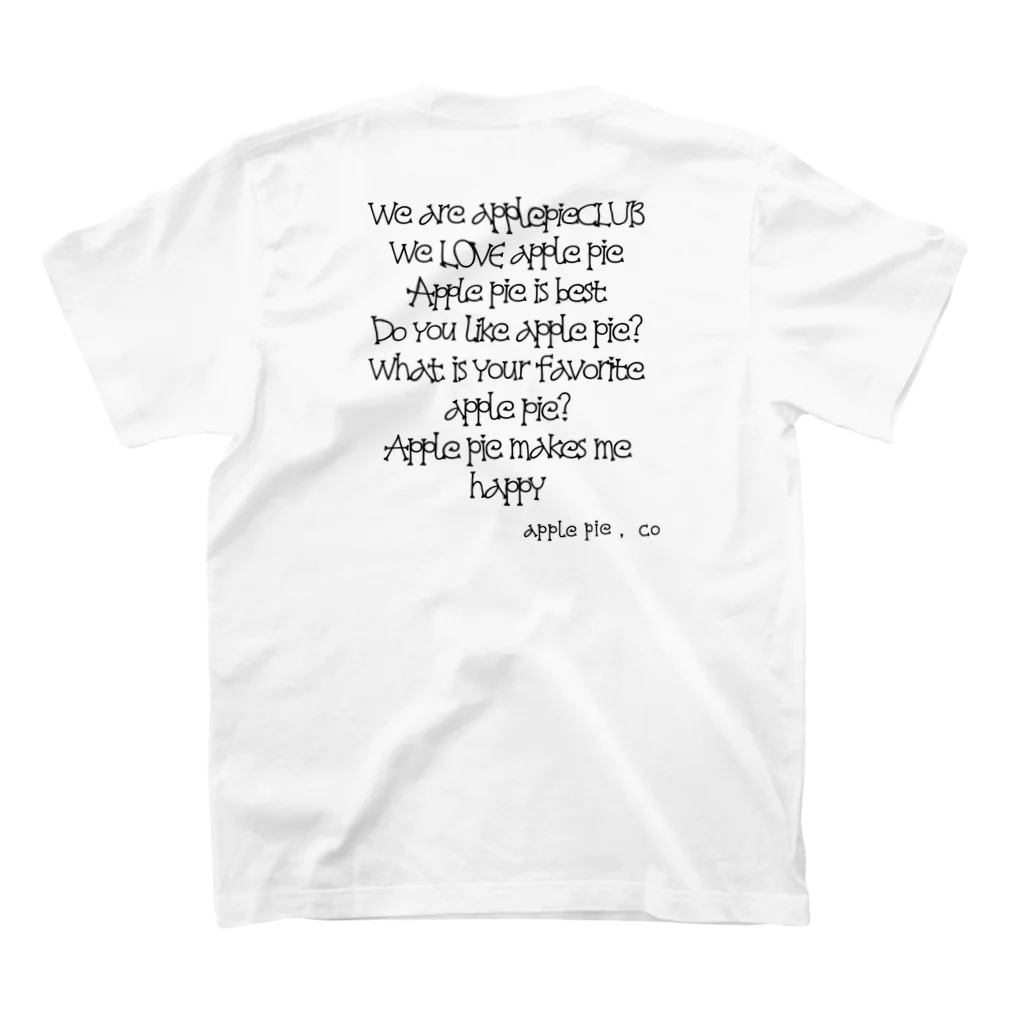 蜂のアップルパイラブラブTシャツ Regular Fit T-Shirtの裏面