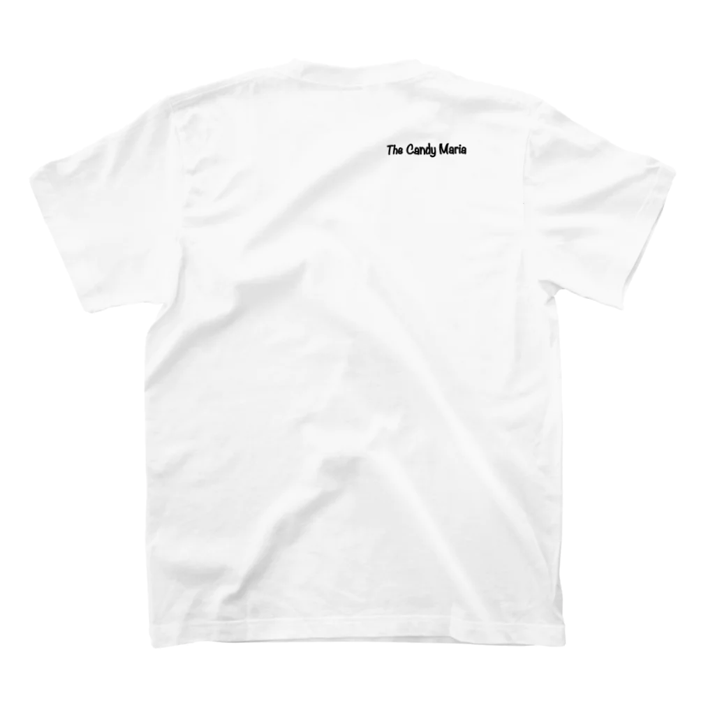 THE CANDY MARIAのBackonly simple Logo スタンダードTシャツの裏面