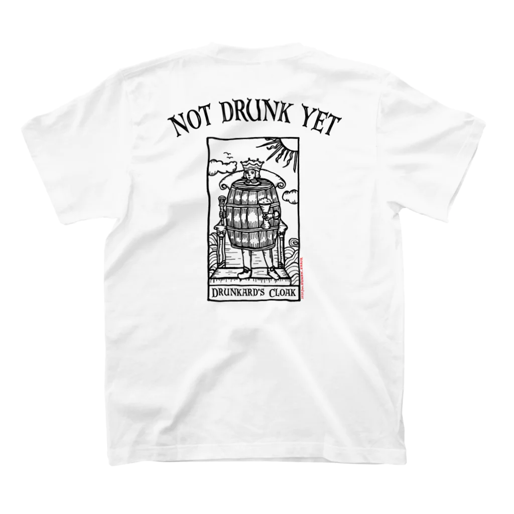  HUMAN ERRORのDrunkard's cloak スタンダードTシャツの裏面