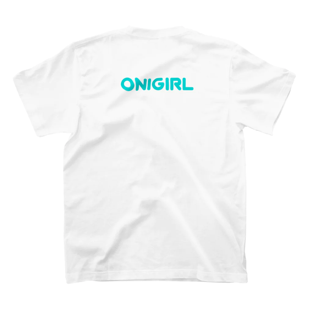 みやまの夏色おにぎり Regular Fit T-Shirtの裏面