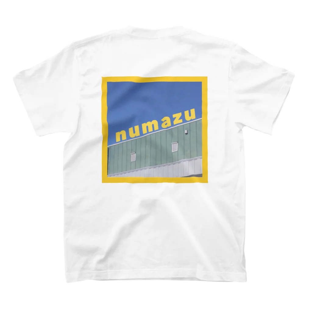 intentionのNUMAZU back print T shirt スタンダードTシャツの裏面