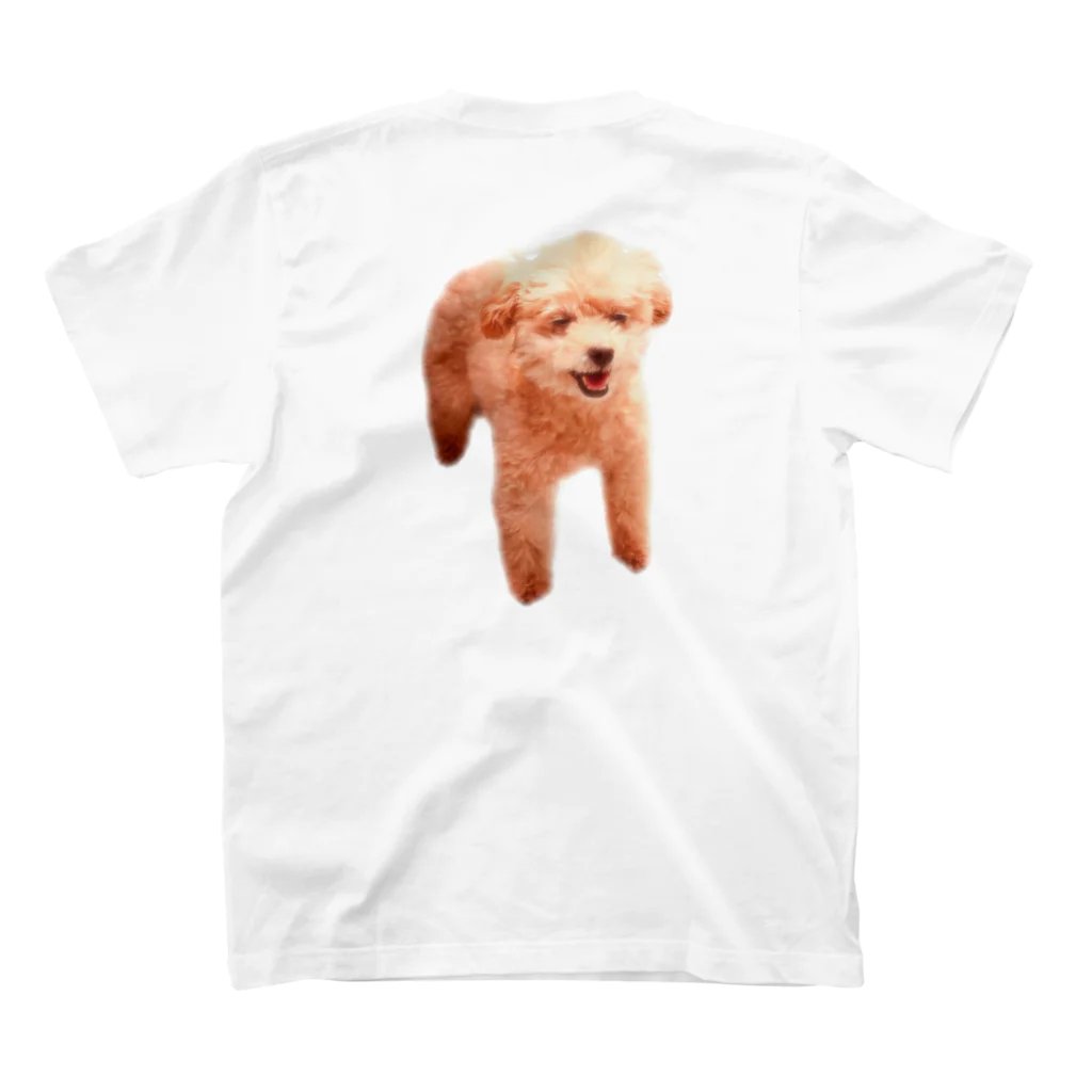 ぶぅちょろ🐶🐻🧡のにこにこめいちゃん🐣 スタンダードTシャツの裏面