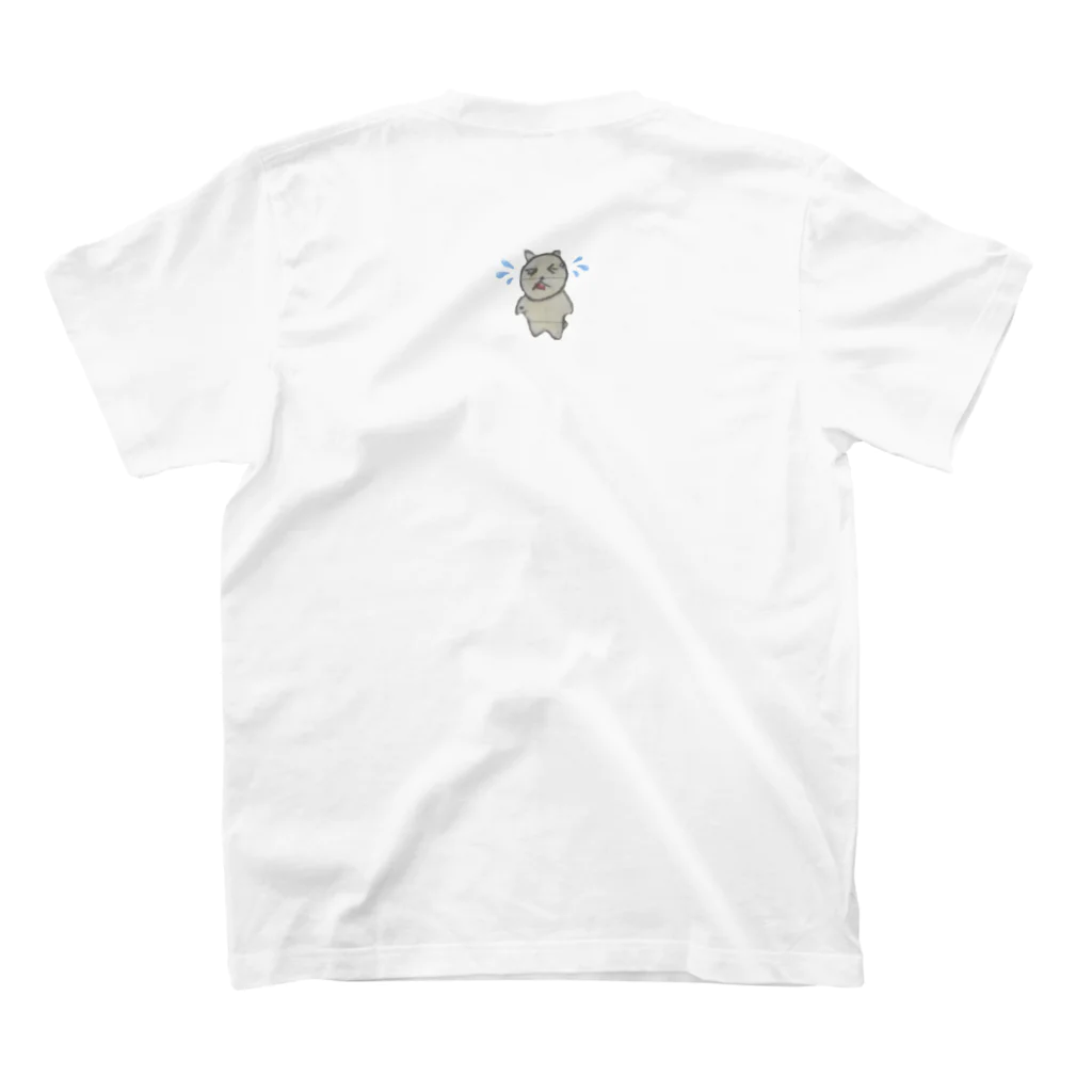 柴田明のキビ Regular Fit T-Shirtの裏面