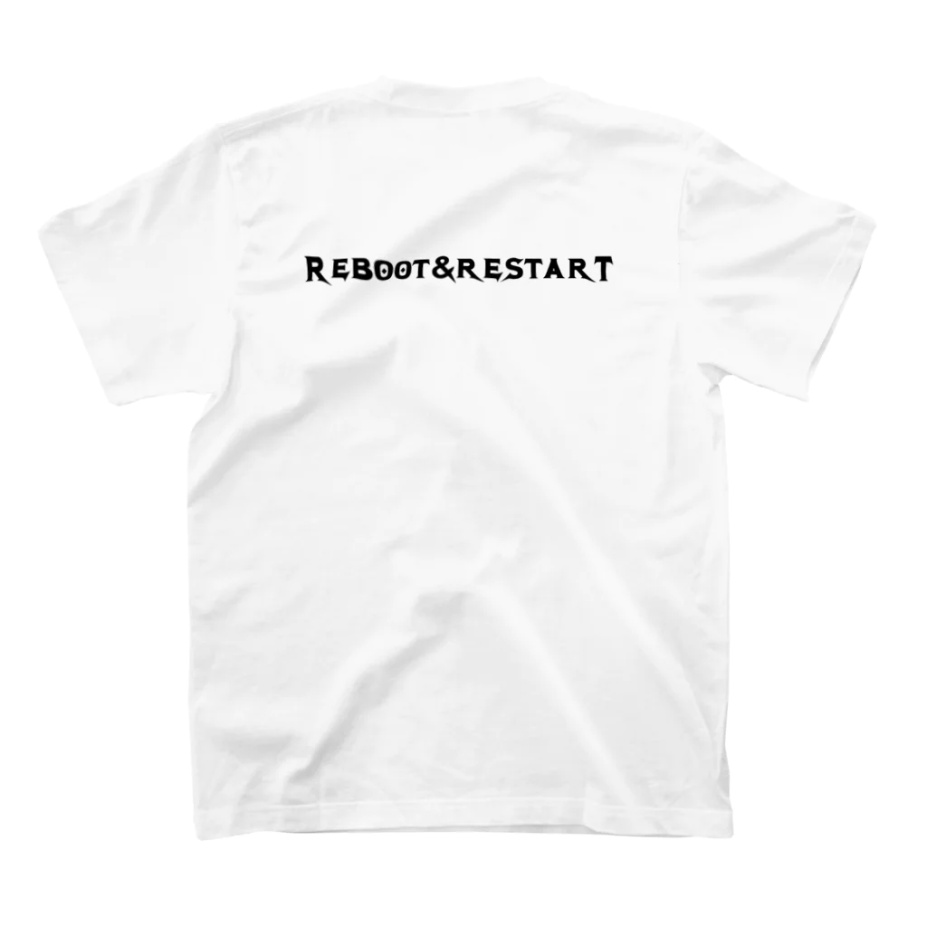 KLMI_CollectionのP&P Front - R&R Back - Black (Megadeth style) Regular Fit T-Shirtの裏面
