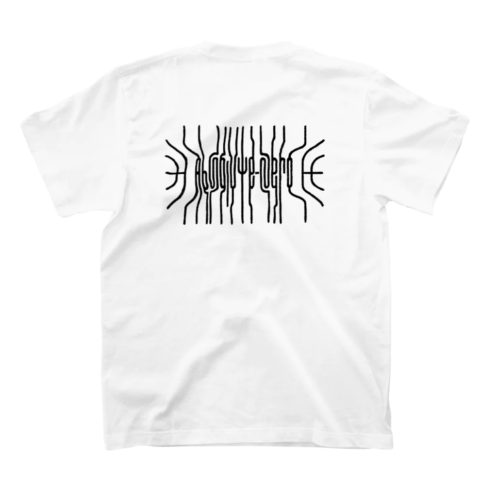 KEYのlogo スタンダードTシャツの裏面