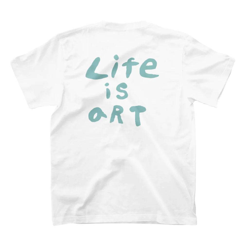 upstart のLIT カットソー スタンダードTシャツの裏面