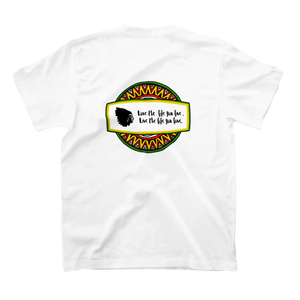 aaaa.の🇯🇲 スタンダードTシャツの裏面