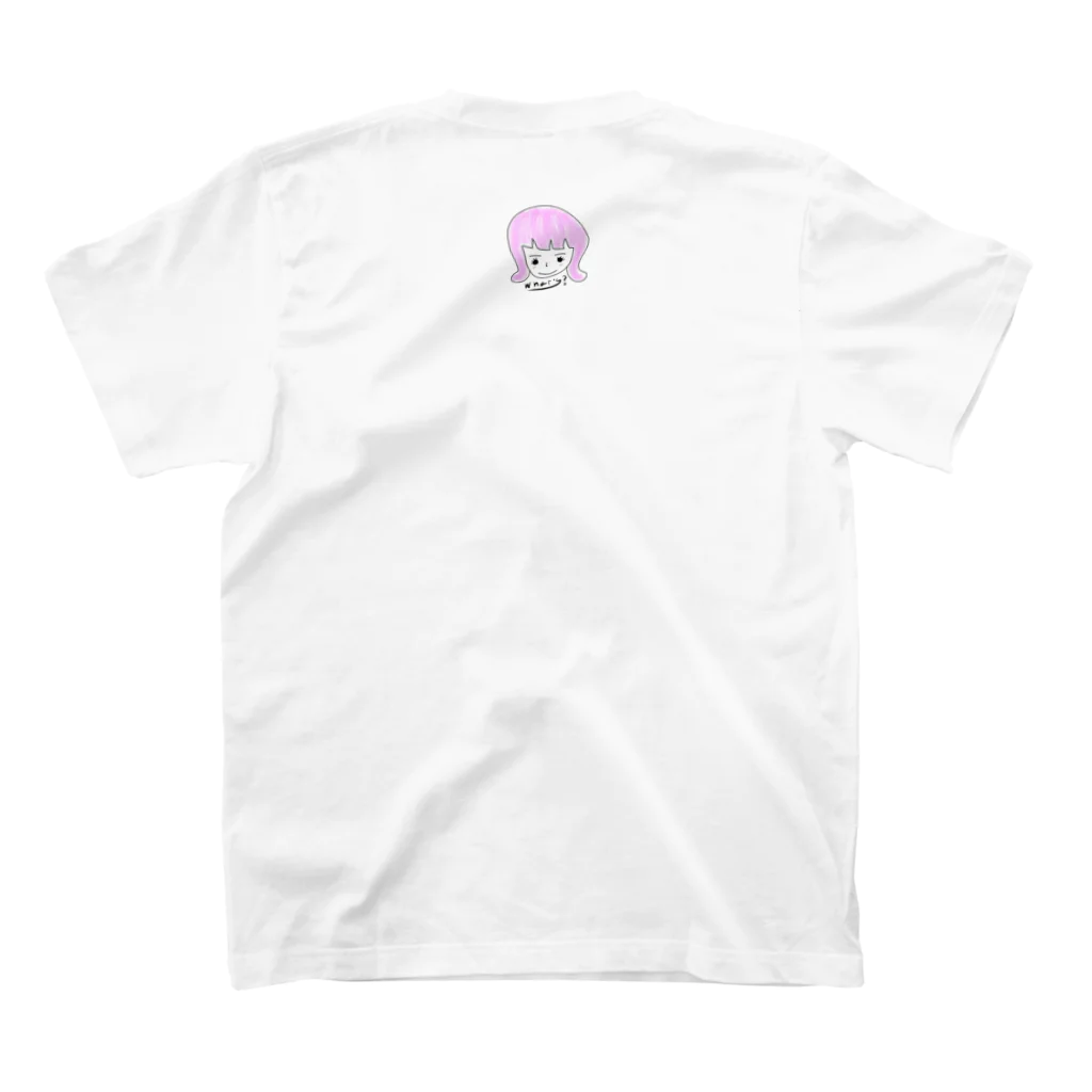 あやつるぽん！の夏食 Regular Fit T-Shirtの裏面