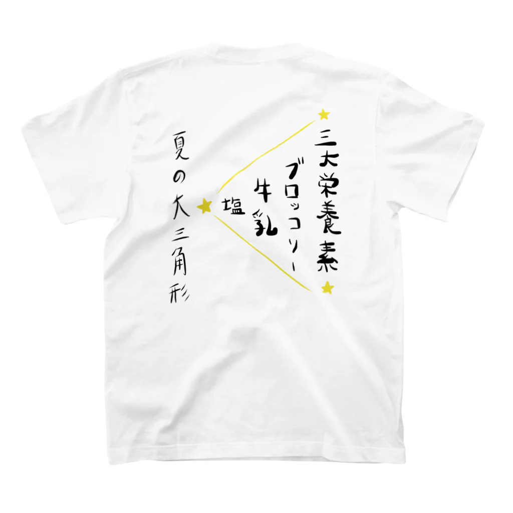 あやつるぽん！の夏食　what's? スタンダードTシャツの裏面