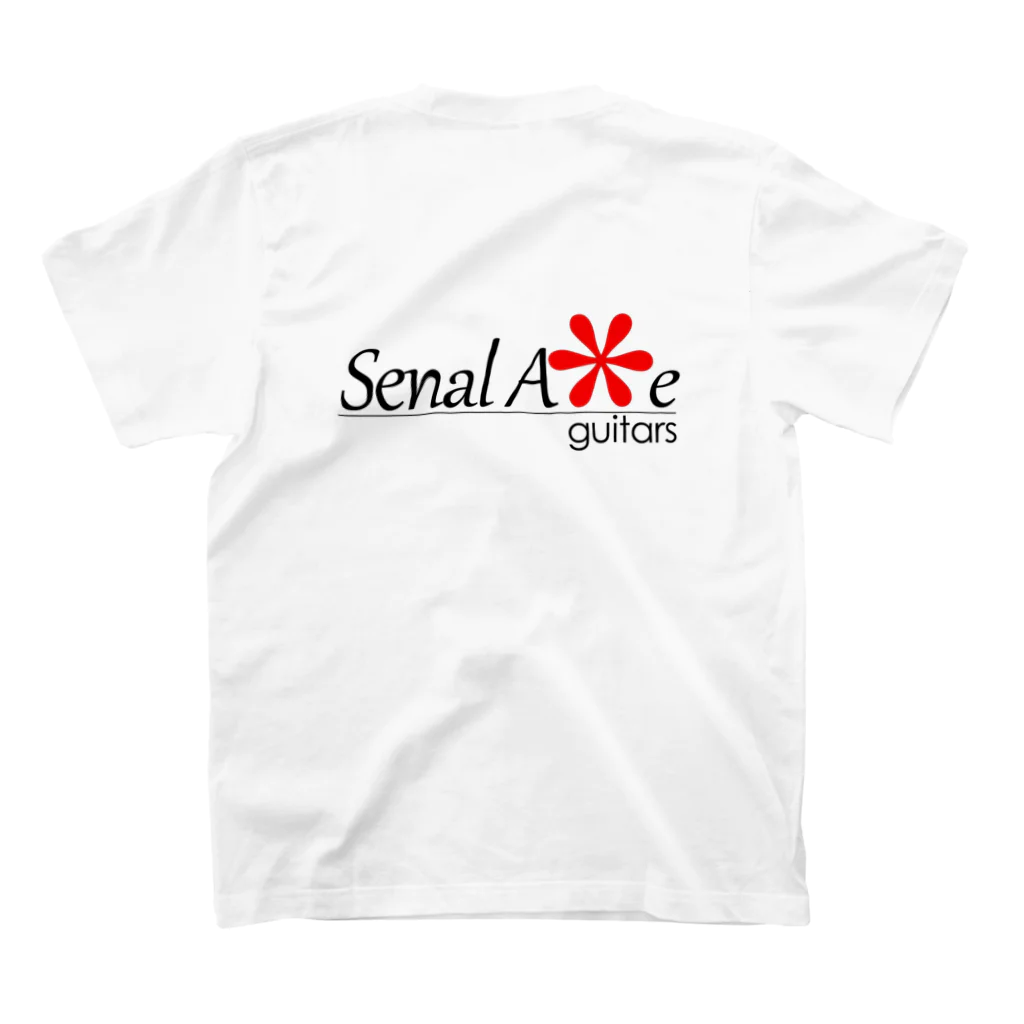 御散歩のSenal Axe Guitars スタンダードTシャツの裏面