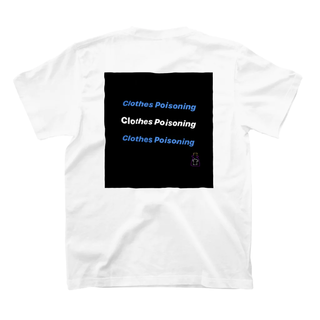 ClothesPoisoningのClothes Poisoning Regular Fit T-Shirtの裏面