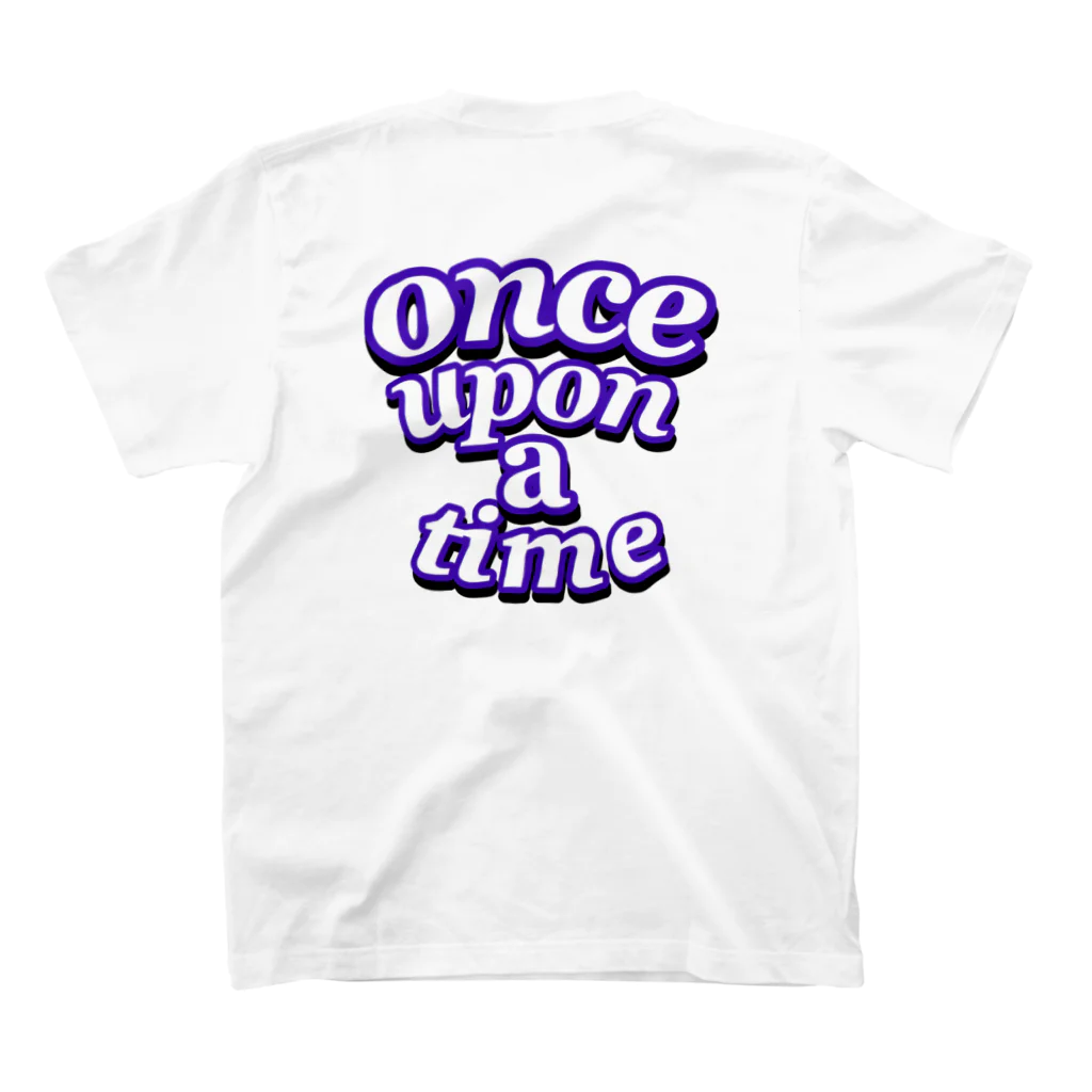 ゆとの部屋のOnce upon a time Back Print  Regular Fit T-Shirtの裏面